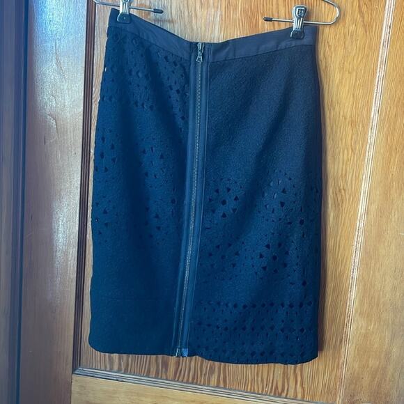 Yigal Azrouël Vintage Wool & Silk Skirt - Picture 2 of 9